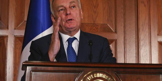 Jean-Marc Ayrault on Oct. 24.