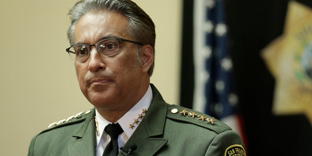 San Francisco Sheriff Ross Mirkarimi fields questions on Monday, July 6, 2015.