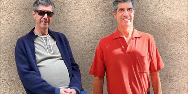 BEFORE/AFTER: Doctors believe it took 10 to 15 years for the mass in Daly's abdomen to grow to the size it did. The 63-year old's pot belly went down following surgery.
