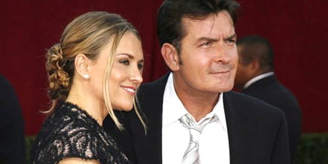 Charlie Sheen and Brooke Mueller in happier times.
