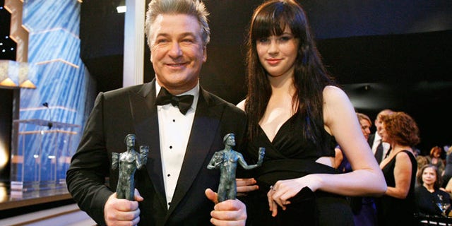 Alec and Ireland Baldwin in 2009.