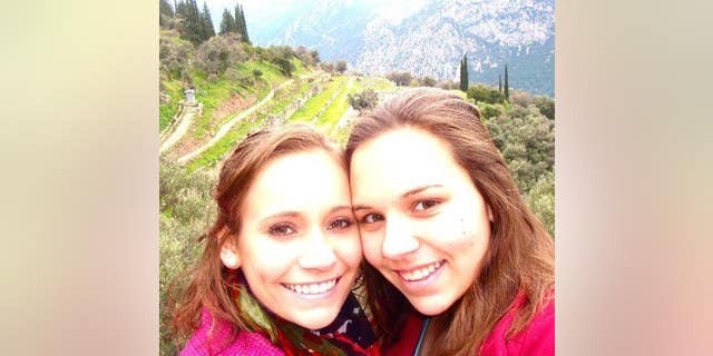 Olivia Shannon, right, was killed in the crash.