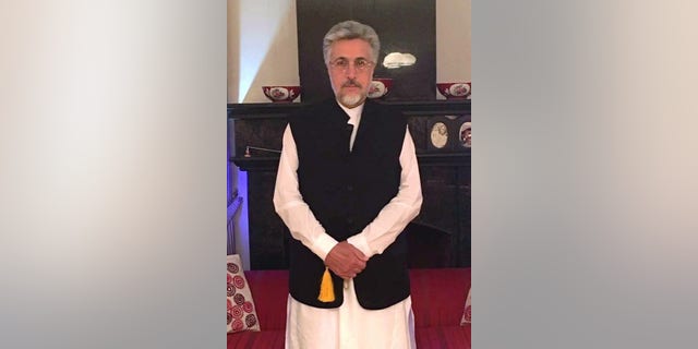 Kabul politician and founder of the National Solidarity Movement of Afghanistan, Sayed Ishaq Gailani