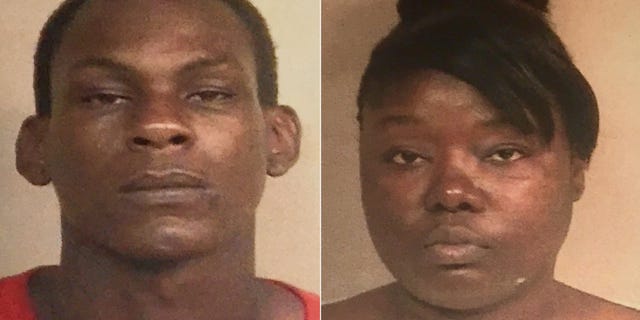 26-year-old Kendrick Jackson (left) and 35-year-old Lakia Bradley (right) have been charged with aggravated assault and shooting into an occupied vehicle.