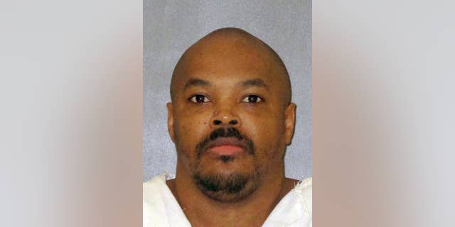 This undated photo provided by the Texas Department of Criminal Justice shows death row inmate Terry Edwards. Edwards, 43, is set for lethal injection on Thursday, Jan. 26, 2017. Attorneys for the Edwards say he didn’t do the 2002 shootings and that he had poor legal help at his trial and in earlier appeals. They want a federal court to stop his lethal injection. (Texas Department of Criminal Justice via AP)