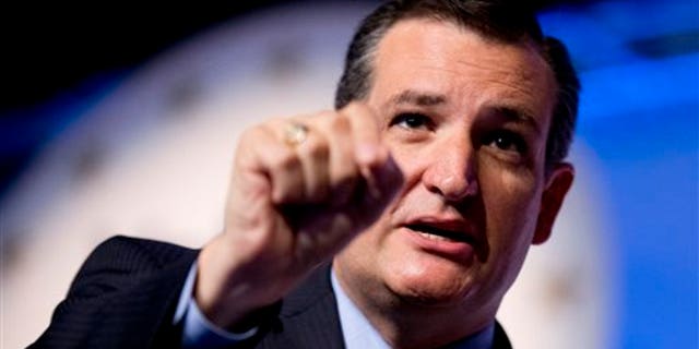 FILE - In this Sept. 26, 2014 file photo, Sen. Ted Cruz, R-Texas speaks at the 2014 Values Voter Summit in Washington. Top Texas Republicans are holding their election night party on Nov. 4 with a concert by country star Pat Green at the Moody Theater in Austin, Texas, best-known for hosting a weekly music show. Gov. Rick Perry isnt seeking re-election but is considering a second run for the White House and is expected to attend. Also planning to be there, according to spokeswoman Catherine Frazier, is tea party-backed Sen. Ted Cruz, who appears likely to test the presidential waters. Same goes for former Florida Gov. Jeb Bush, a possible 2016er some Republicans hope will enter the race to stand up to conservative firebrands like Cruz. (AP Photo/Manuel Balce Ceneta, File)