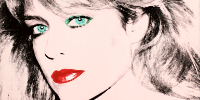 FILE: This photo released by courtesy of the Blanton Museum of Art shows Andy Warhol's painting of "Farrah Fawcett," 1980.