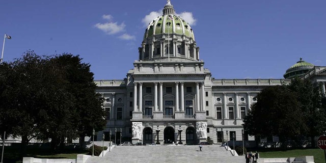 The Pennsylvania State Capitol in Harrisburg. (AP)