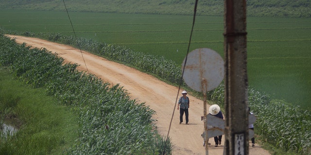 Rural areas of North Korea