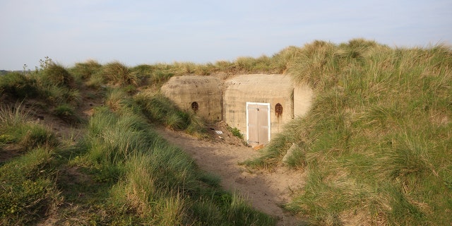 The three acre lot of land at St Ouen's Bay houses a German military bunker built by the Nazis during World War II.