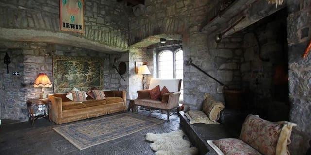 The cozy 600-year-old castle looks like something from a storybook.
