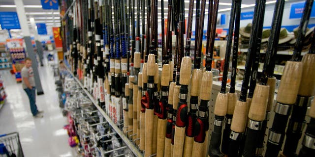 walmart fishing gear