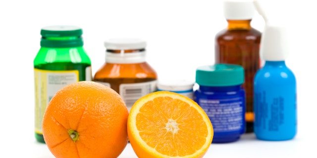 Orange as an alternative to medicine over white