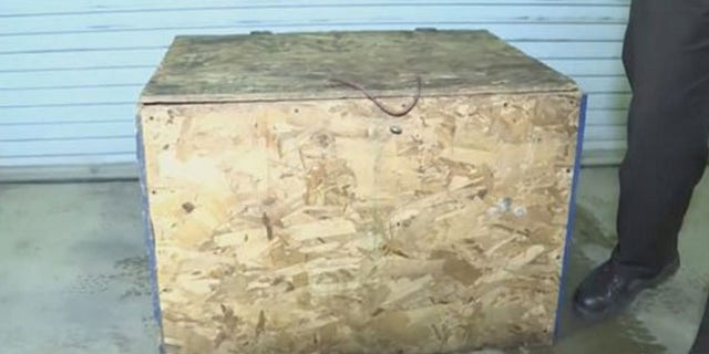 Authorities said they found a 3-year-old girl in Indiana sleeping inside a plywood box.