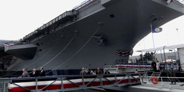 A seaman aboard the USS George H. W. Bush posted photos on his Facebook of an alleged racial slur.
