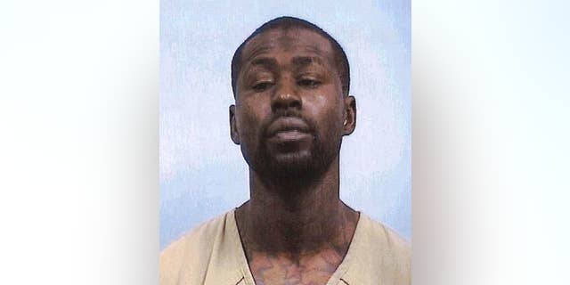 This undated photo provided by the Elkhart County Sheriff’s Department shows Derrick Glass, who is accused of holding four people hostage for five days in Elkhart, Ind. Glass was arrested Tuesday, May 2, 2017, after he allowed one of his alleged hostages to go shopping. (Elkhart County Sheriff’s Department via AP)