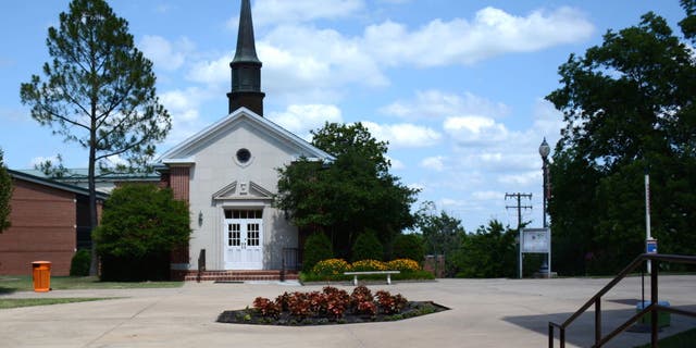Kathryn P. Boswell Memorial Chapel, on the campus of East Central University.