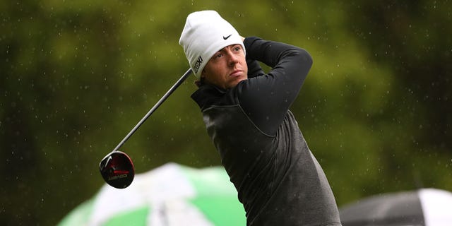 Northern Ireland's Rory McIlroy during Round Two of the BMW PGA Championship at the Wentworth Club, Surrey Friday May 24, 2013. (AP Photo /John Walton/PA) UNITED KINGDOM OUT - NO SALES - NO ARCHIVES