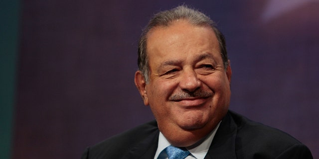 Mexican businessman Carlos Slim Helu, one of the world's richest men.