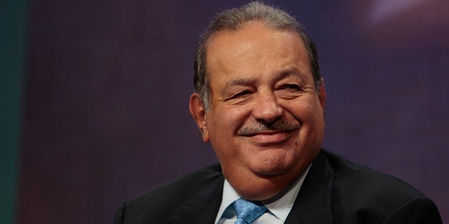 Mexican businessman Carlos Slim Helu, one of the world's richest men.