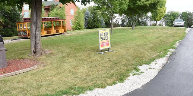 The museum said that the bus was parked in a restricted area.