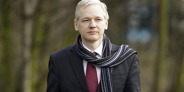 Feb. 24: WikiLeaks founder Julian Assange arrives for his extradition hearing in London.