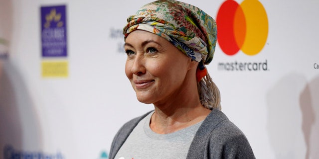 Actress Shannen Doherty arrives for a Stand Up To Cancer (SU2C) fundraising event at Walt Disney Concert Hall in Los Angeles, California U.S., September 9, 2016. REUTERS/Mario Anzuoni - RTSN2EZ