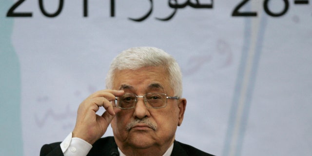 July 27: Palestinian President Mahmoud Abbas attends a meeting of the Central Committee of the Palestine Liberation Organization (PLO), in the West Bank city of Ramallah.