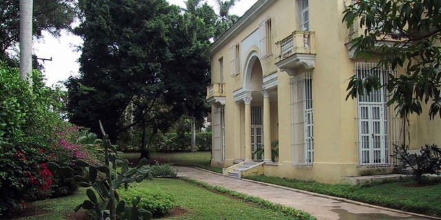 Residence owned by American Roy Schechter, confiscated after the Cuban Revolution in 1959.