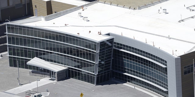 FILE: An aerial view of the NSA's Utah Data Center in Bluffdale, Utah.