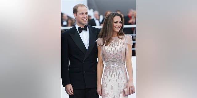 Britain's Prince William, the Duke of Cambridge, and his wife Kate, Duchess of Cambridge arrive at a charity event for Absolute Return for Kids, ARK, in central London, Thursday, June, 9, 2011. The charity event is the first official engagement for the couple since they were married on April 29.(AP Photo/Alastair Grant)