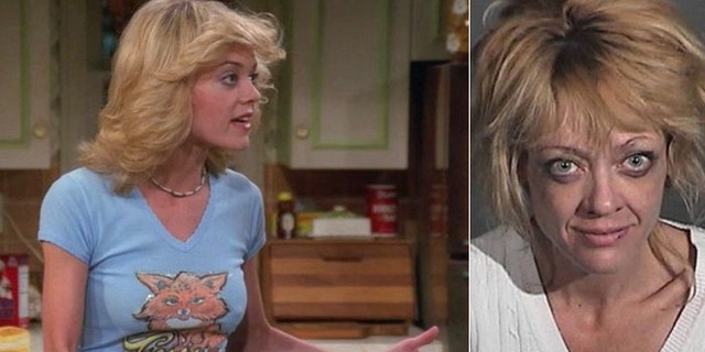Lisa Robin Kelly on "That 70s Show" and after an arrest in 2012. She died in her sleep in a rehab facility at age 43.