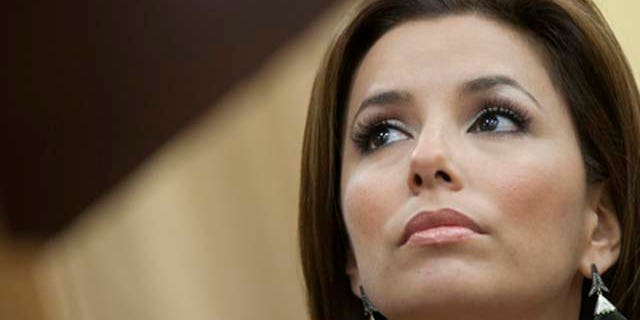 WASHINGTON - SEPTEMBER 15: Eva Longoria Parker speaks during the "The Harvest" screening at the Rayburn House Office Building on September 15, 2010 in Washington, United States. (Photo by Kris Connor/Getty Images)