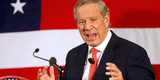 In this April 17, 2015 file photo, George Pataki, former Gov., NY, speaks in Nashua, NH (AP Photo / Jim Cole, File)