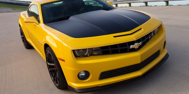 Yellow camaro