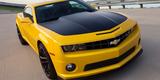 Yellow camaro