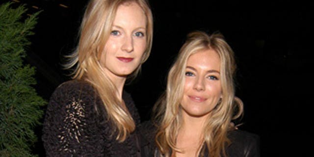 Sienna and Savannah Miller hosting a dinner at NYC's Royalton Hotel to celebrate their 2812 Spring/Summer 2010 collection on Monday night.