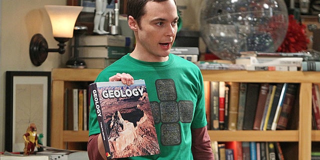 Jim Parsons on the CBS Television Network's "The Big Bang Theory."