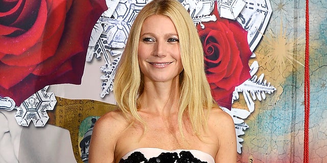 Gwyneth Paltrow launches the Printemps Christmas Decorations Inauguration at Printemps Haussmann on November 7, 2013 in Paris, France.