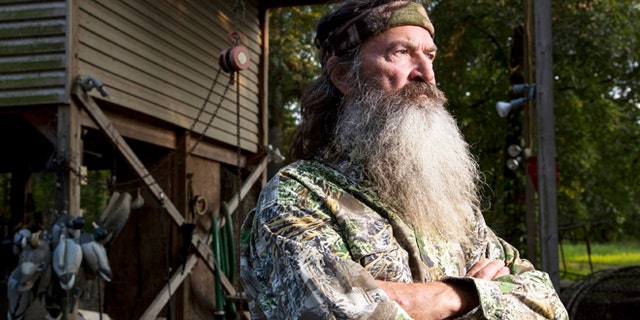 Phil Robertson in A&amp;E's 'Duck Dynasty.'