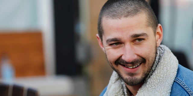 Actor Shia LaBeouf from the movie "The Necessary Death of Charlie Countryman" smiles during the Sundance Film Festival in Park City, Utah January 22, 2013. REUTERS/Mario Anzuoni (UNITED STATES - Tags: ENTERTAINMENT HEADSHOT) - RTR3CTF5