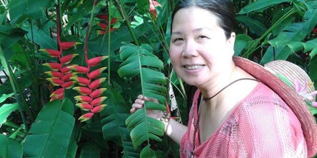 This undated photo provided to media by Jeff Gillis shows his wife, Sandy Phan-Gillis, who has been arrested in China on charges of spying and stealing state secrets. (Jeff Gillis)