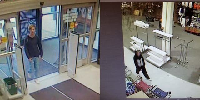 The man in the panda suit was believed to have been spotted leaving a store in Vermont.