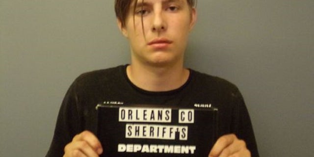 Brandon Foster, 17, of Albion, New York was charged with attempted murder on Monday.
