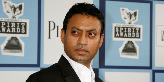 Irrfan Khan, star of "Life of Pi" and other films. (Reuters)