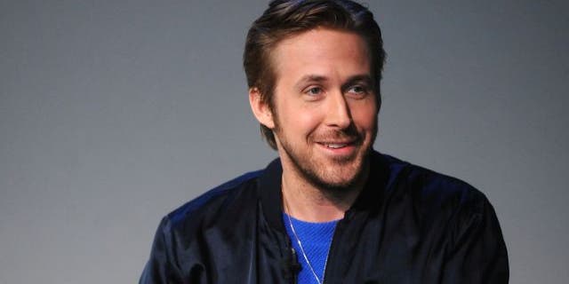 Ryan Gosling at a talk in 2015.