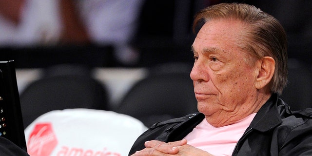 FILE:  Los Angeles Clippers team owner Donald Sterling watches his team play in Los Angeles.