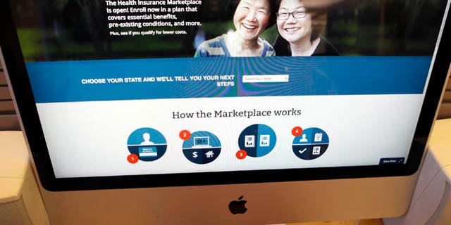 FILE: UNDATED:  The Affordable Care Act website.