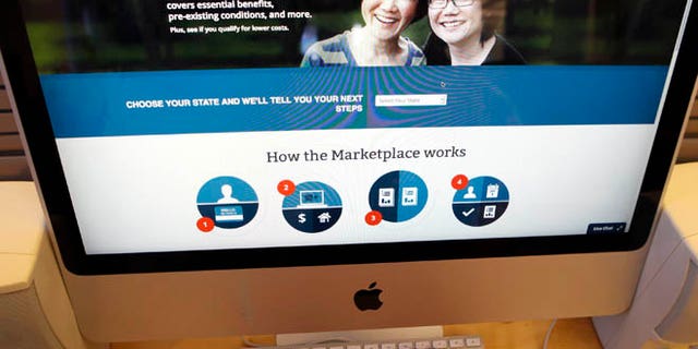 FILE: UNDATED: The Affordable Care Act website.