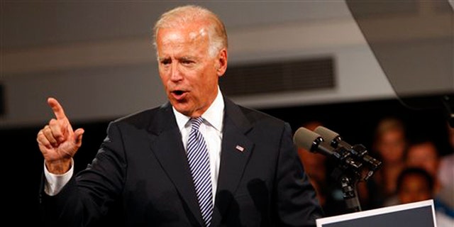 FILE: August 13, 2012: Vice President Joe Biden on the campaign trail in Durham, N.C.